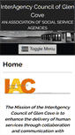 Mobile Screenshot of iacglencove.org